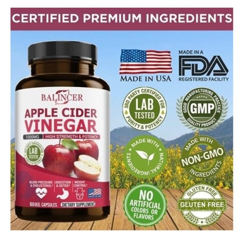 Balincer Apple Cider Vinegar Capsules